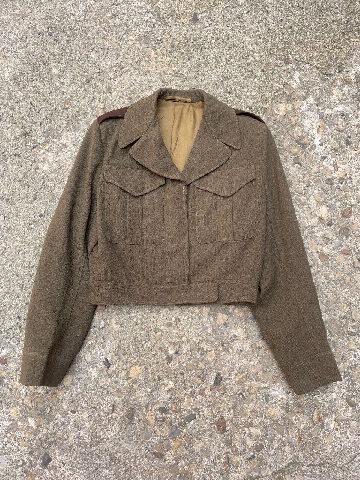 True Vintage 1952 Canadian Women\'s Army Corps CWAC Working Dress Jacket RARE