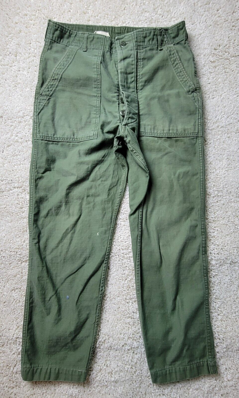 Vintage Army Fatigue Pants 34\