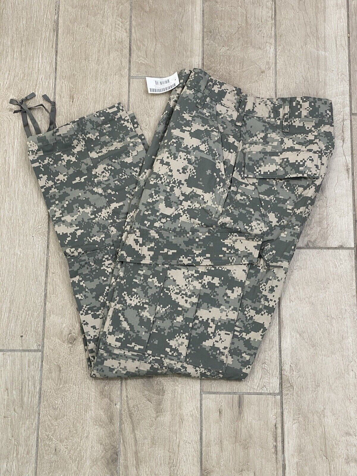 NEW US Army Combat Uniform Trousers Pants ACU Camouflage - Mens Small-Long
