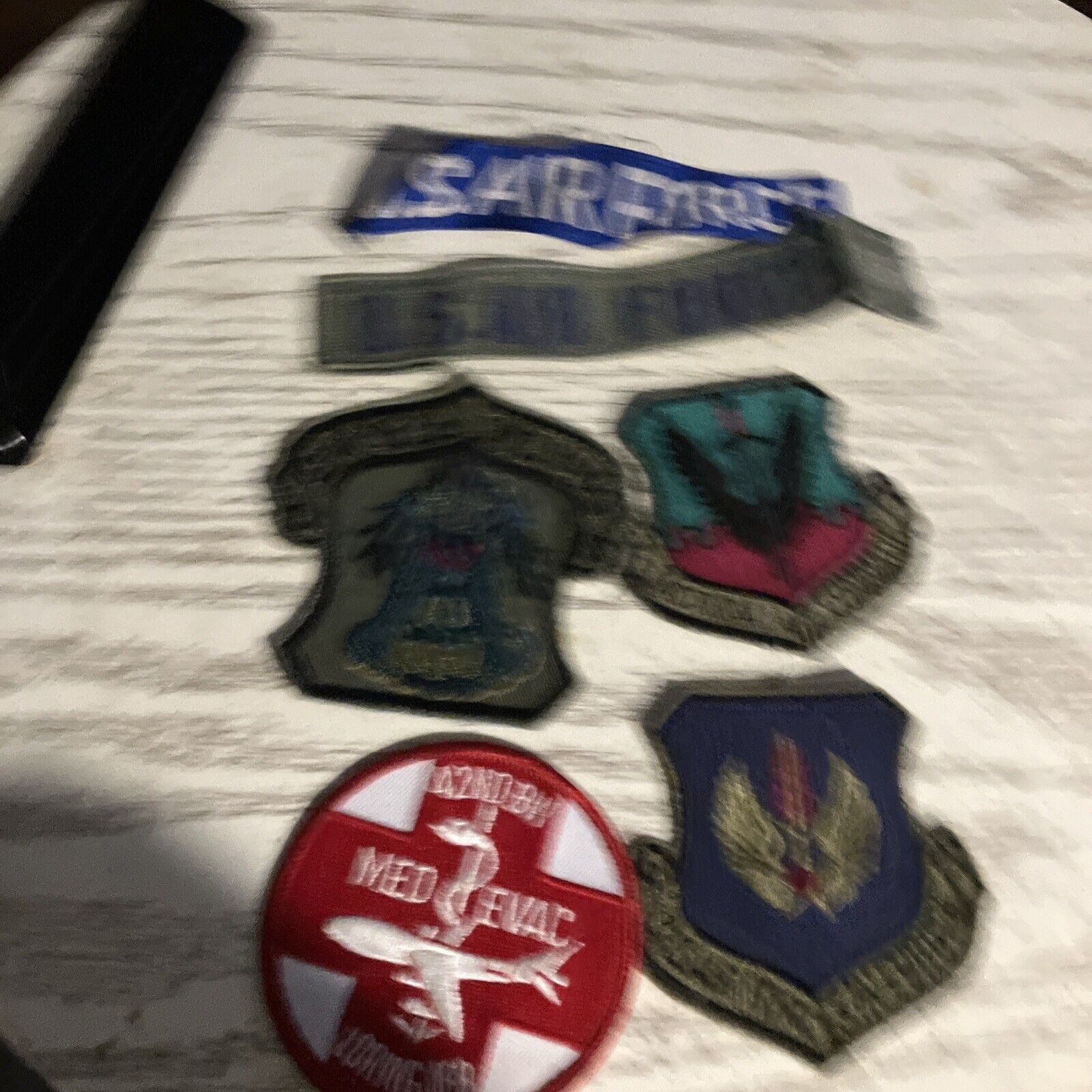 Vintage lot of (6) Military Airforce Patches