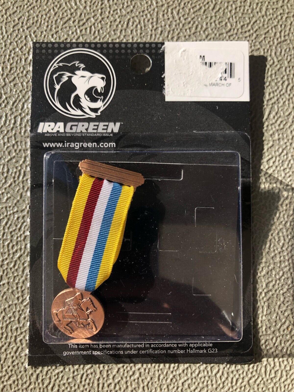 **read description**US Mini Medal Size Bronze Marche Internationale de Diekirch