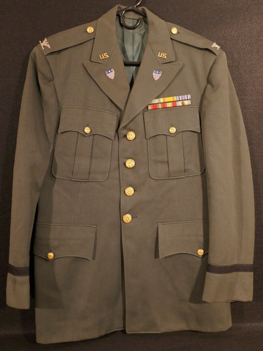 Cold War U.S. Army Adjutant General's Corps Colonel Uniform Class A - 6 Ribbons