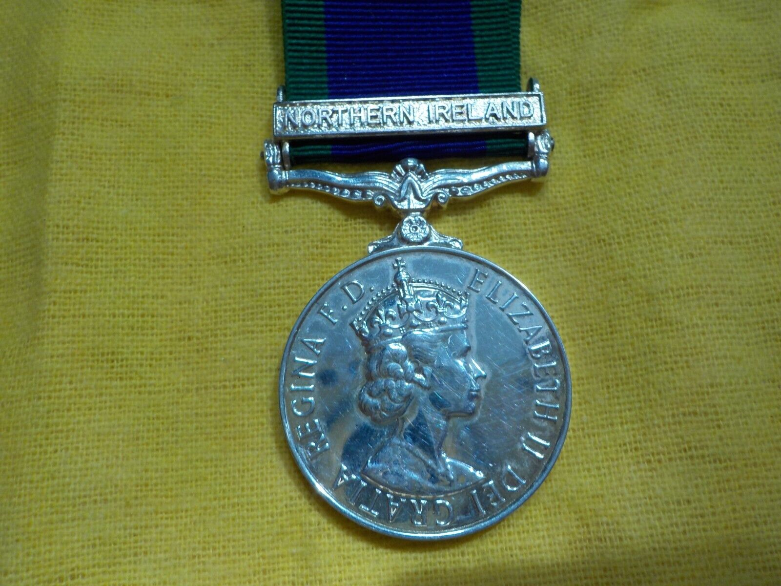 service medal NI Bar