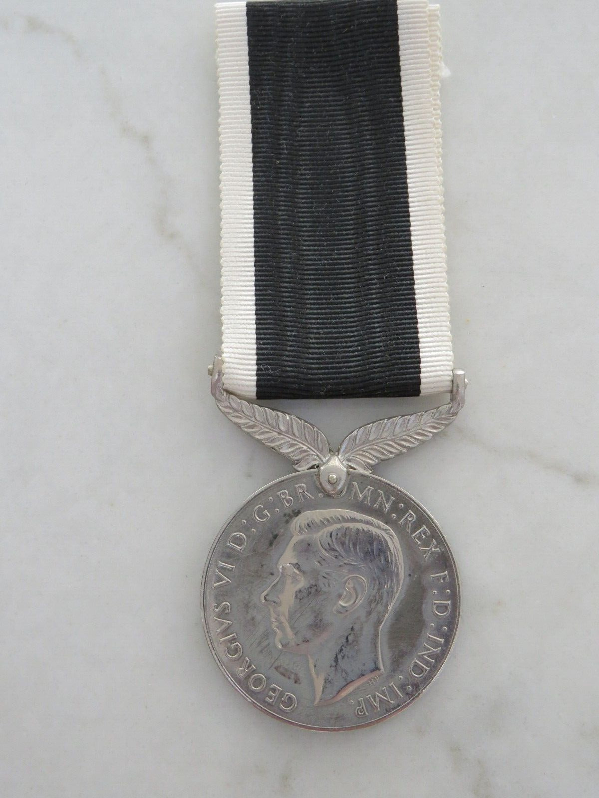 WWII New Zealand War Service Medal 1939-45,  Ribbon Full Size