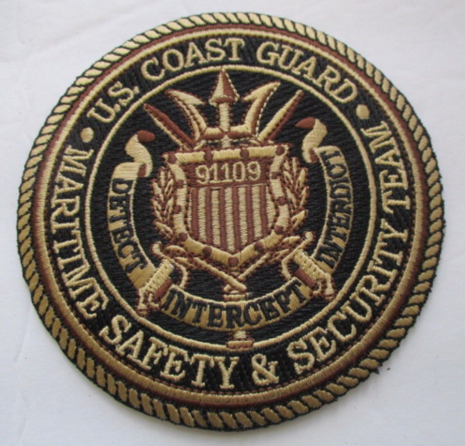 US COAST GUARD MARITIME SAFETY & SECURITY TEAM S1109 PATCH