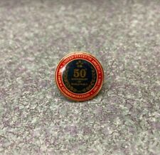 50th Anniversary of World War II WWII Commemoration Lapel Pin 1941 1991 picture