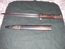 Vintage Military Bayonet WWI ,CSZ,E-23 Stamped , With Sheath ,15
