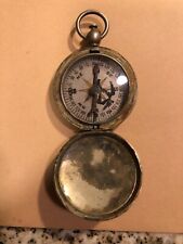 WWII WITTNAUER US Army Officer Military Pocket Compass Needs Work picture