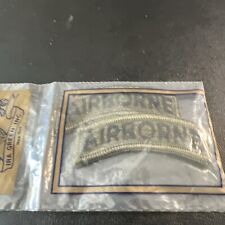 Vintage Airborne Military Patch US Military  2 Patches.  NIP.   Lot 216 picture