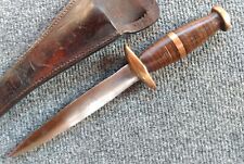 Vintage WWII Theater Made Combat Fighting Combat Knife Dagger picture