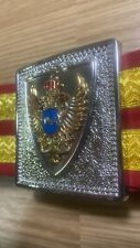 Montenegro - Army Militariy - officer - BELT & BUCKLE Badge Uniform picture