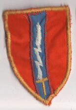 Vietnam War Patch 1st Signal Brigade, Light Blue & Light Orange, Local-made picture