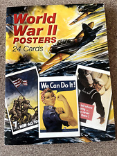 WORLD WAR II POSTERS  24 CARDS picture