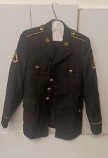 Men's Army Blue 450 Service Uniform Coat Size 37 LC  picture