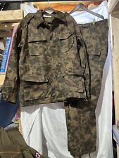 VTG Soviet Russian Army Infantry Butane Variant Camo Shirt & Pants SZ 58-5 picture