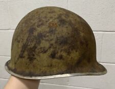 WWII US Front Seam M1 Helmet Shell picture
