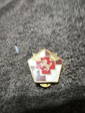US Military Lapel Pin ~ 5th Medical Command Unit Crest. Lot 104 picture