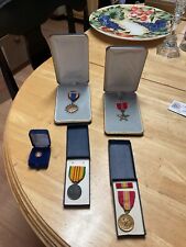 war medals 5 for one price  I am sure that metal collectors Will identify picture