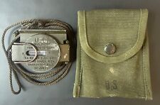 Vietnam US Army compass set with original pouch 1969 and 1971 Dates Mint picture