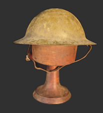 WW1 British / Australian Mk 1 Steel Helmet Named (Brodie Helmet ANZAC) #3 picture