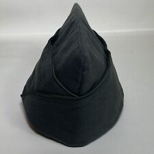 VTG US Army Garrison Green Cap Hat Wool Polyester Size 6 5/8 Waldman Mfg AG-344 picture