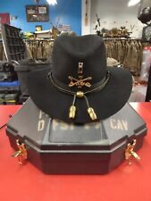 US ARMY CAVALRY STETSON HAT WITH CASE-7 3/8 picture