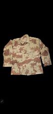 New Authentic Army Navy Chocolate Chip Desert Combat Shirt Large Long Gulf War picture