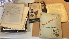 WW2 US Army Air Corps P-51 Pilot Documents Medals 2x Aircraft Kills picture