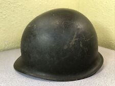 US M1 Helmet Swivel Bail Front Seam World War II Helmet picture