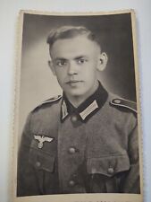 WW2 German Personal Studio Photo Soldat 1941 picture