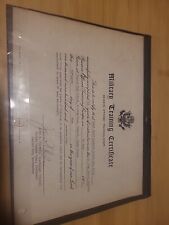Military Training Certificate ROTC  Rhode Island Military Institute 1979 picture