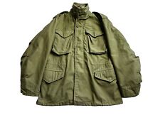 US Military Jacket Mens Small Reg Green Field Coat Cold Weather Vietnam War 1974 picture