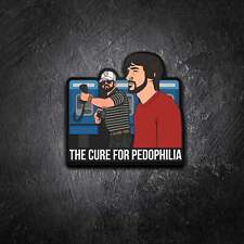 Gary Plauche:  The Cure for pedophilia PVC Morale Patch picture
