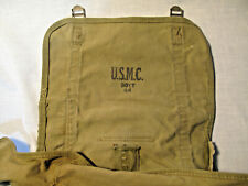 Vintage WW2 USMC Upper Field Gearpack Haversack Backpack 1944 Boyt picture