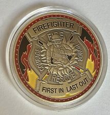 Firefighter Collectors Coin-Challenge- Gold-Bronze-NEW picture