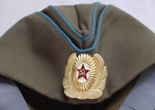 SOVIET UNION USSR MILITARY AIR FORCE OFFICER PILOT GARRISON HAT W/ LOGO - FS picture