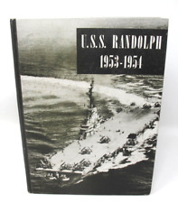 USS RANDOLPH CVA-15 1953 1954 MEDITERRANEAN CRUISE BOOK Air Group 14 picture