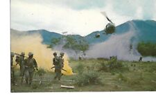 Vintage Mike Roberts Postcard Vietnam War SC11950 Smoke Grenades Mark the Spot picture