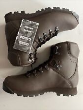 British Army Issue Iturri Leather Patrol Boots 8M Military Bushcraft picture