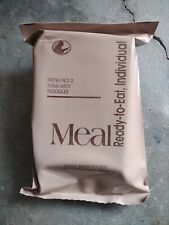 Vintage MRE Meal Ready To Eat Right Away Foods Military Various Menu  picture