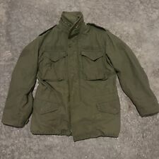 Vintage M-65 Field Jacket Small OG-107 Rambo Style Military Issue picture