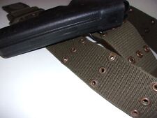 Rare Glock Factory Military Pistol Holster & Austria Army Web Belt picture