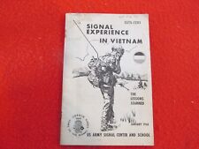 signal experience in vietnam the lessons learned picture