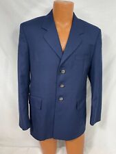 MEN'S 40S USAF COAT DRESS BLUE US MILITARY AIR FORCE ISSUE JACKET Rank Cut2 picture