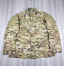 US Army Combat Uniform Jacket Size Large Long Coat Multicam OCP Camo Insect picture