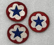 Army Patch: Army Service Forces, Lot of 3 picture
