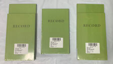 Lot of 5 - Green Military Log Book, Record Book, Memorandum Book - 14