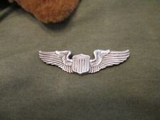 US WWII Sterling Silver Pilot Wings 3