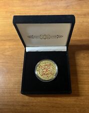 Aztec Gold Calendar Challenge Coin W/ Display Box  picture