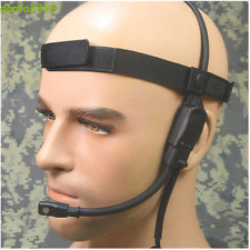 IN US MH180 Skull Conduction Three Proof Headset Military Adapt Atlantic PRC152 picture